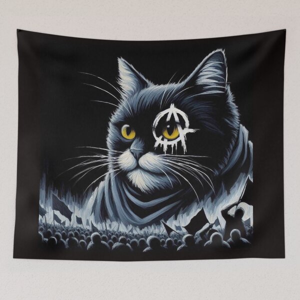 Item preview, Anarchist Cat designed and sold by Jurand  Creations.
