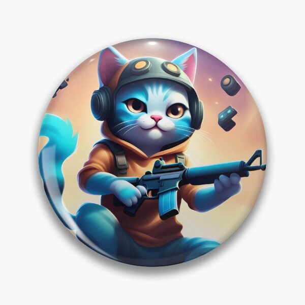 Item preview, Cute gaming cat ready for action designed and sold by Storm27merch.
