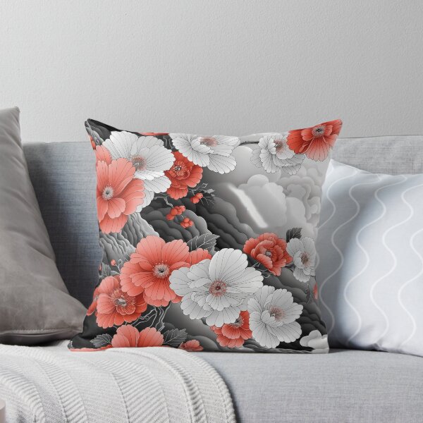Artikelvorschau, Florales Design im japanischen Stil entworfen und verkauft von Print2Harbor.