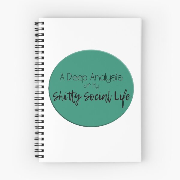 Item preview, Analysis of my Social Life designed and sold by Kristine Holland.