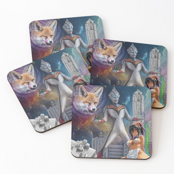 Item preview, Ultra Man Tiga Fan Art ft. Hentai Girl and Fox designed and sold by 12th-Dimension.