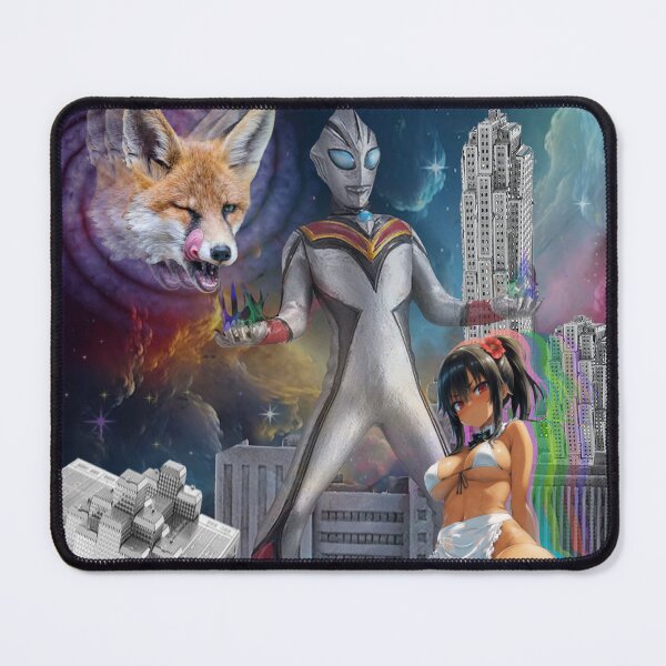 Item preview, Ultra Man Tiga Fan Art ft. Hentai Girl and Fox designed and sold by 12th-Dimension.