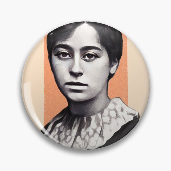 Item preview, American Poet Amy Levy - orange - illustration  designed and sold by Litstoy.