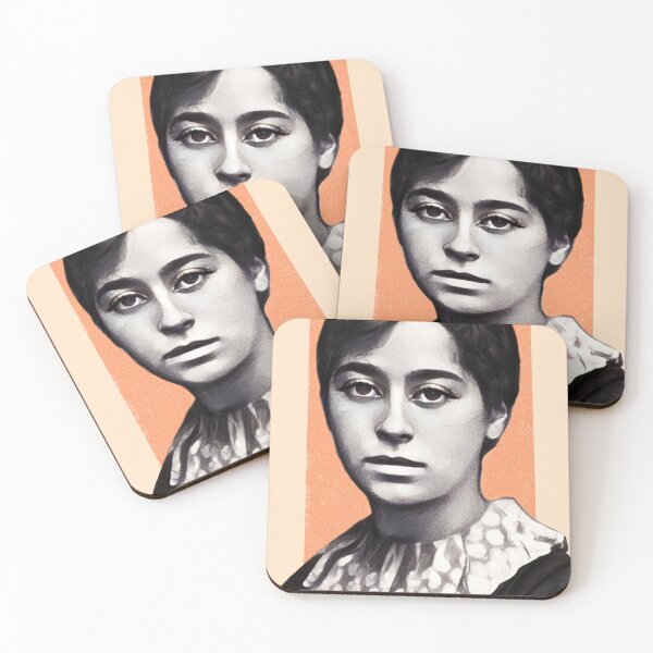 Item preview, American Poet Amy Levy - orange - illustration  designed and sold by Litstoy.