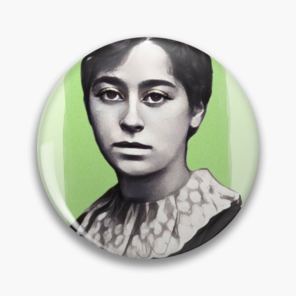 Item preview, American Poet Amy Levy - mint Green - illustration  designed and sold by Litstoy.