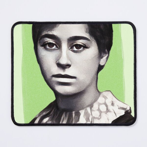 Item preview, American Poet Amy Levy - mint Green - illustration designed and sold by Litstoy.