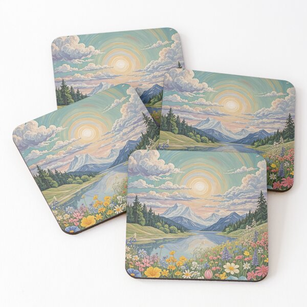 Item preview, The Tranquil Lake of Alpine Meadows designed and sold by Lizetteh.