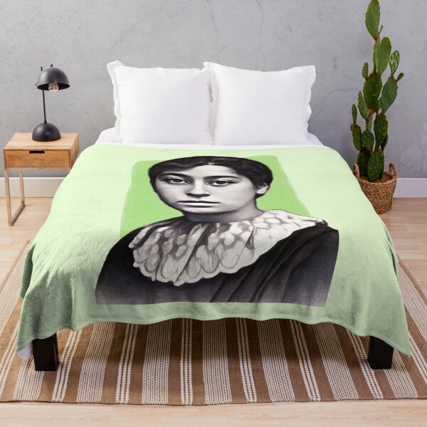 Item preview, American Poet Amy Levy - mint Green - illustration  designed and sold by Litstoy.