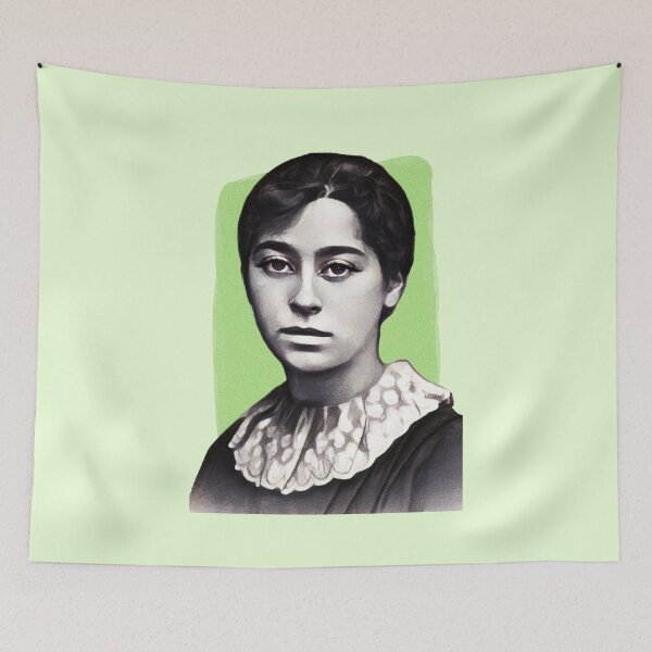 Item preview, American Poet Amy Levy - mint Green - illustration  designed and sold by Litstoy.