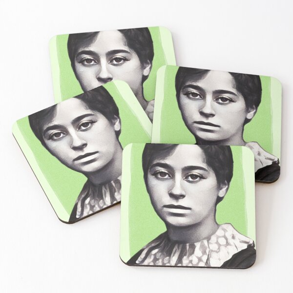 Item preview, American Poet Amy Levy - mint Green - illustration  designed and sold by Litstoy.
