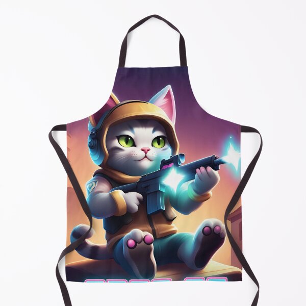 Item preview, Cute gaming cat ready for action designed and sold by Storm27merch.