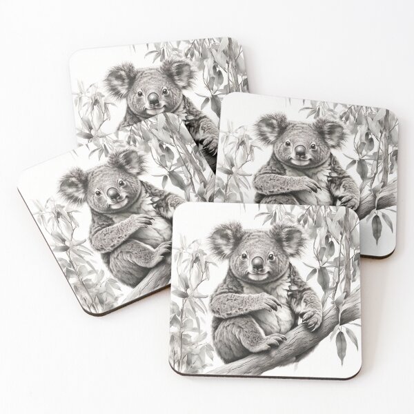Item preview, Koala pencil drawing designed and sold by Pencil-Art.