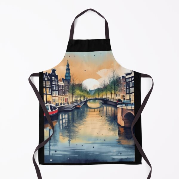 Item preview, acuarela amsterdam designed and sold by EuropeanPrints.