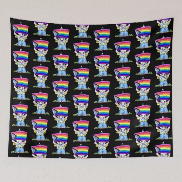 Item preview, Pride Flag Gnome designed and sold by SarahCD13.
