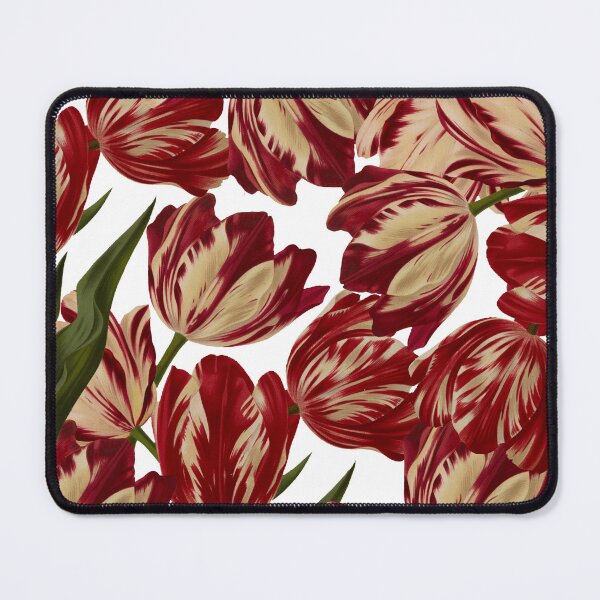 Item preview, flower bouquet, canva, flowers, tails, pattern, green, red designed and sold by Cristinavallejo.