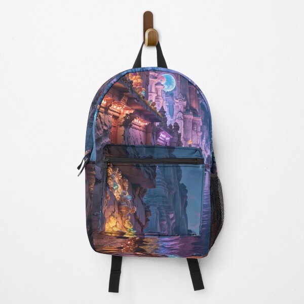 Item preview, Harmonious Dance of Urban Artistry and Whimsy in a Vibrant Valley designed and sold by PanoramaPrints.