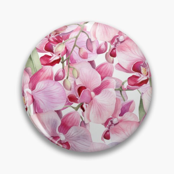 Artikelvorschau, Blumen, Muster, Blumenstrauß, rosa Muster, Canva, Rosa, Orchidee entworfen und verkauft von Cristinavallejo.