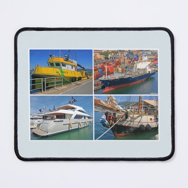 Item preview, Vessels of La Spezia, Italy, May 2024 designed and sold by RedHillDigital.