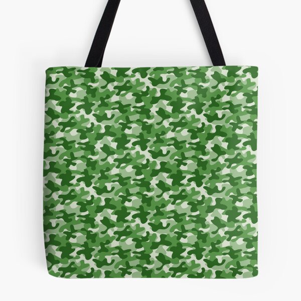 Item preview, Seamless Camouflage Green #12 designed and sold by MadeInR.
