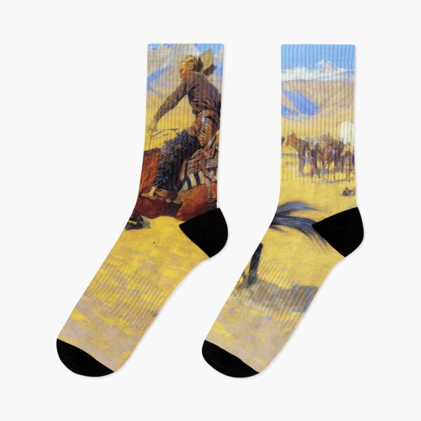 Item preview, Frederic Remington A Cold Morning on the Range designed and sold by TeeARTHY.