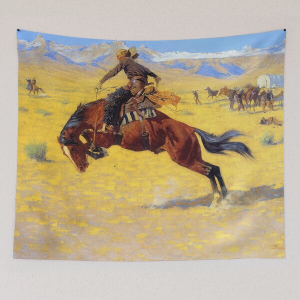 Item preview, Frederic Remington A Cold Morning on the Range designed and sold by TeeARTHY.