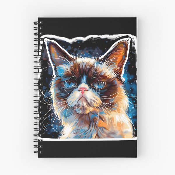 Item preview, Grumpy Cat in Chiaroscuro Dream designed and sold by AI-Only Creations.