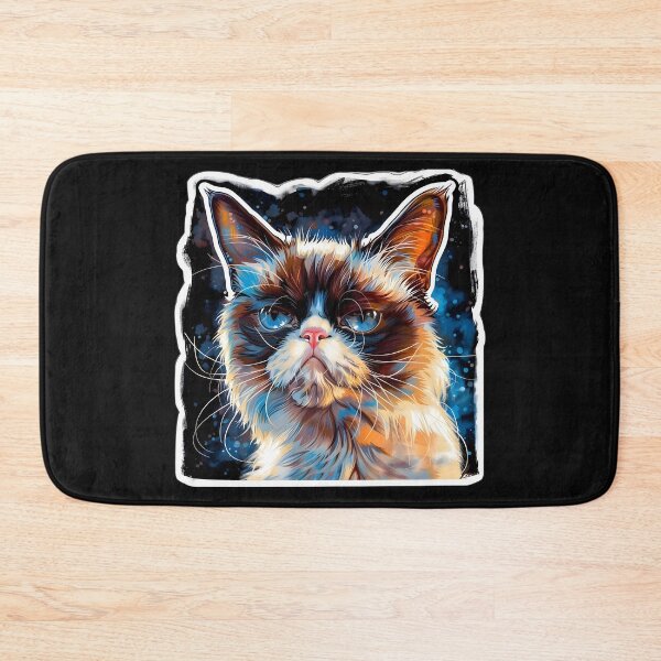 Item preview, Grumpy Cat in Chiaroscuro Dream designed and sold by AI-Only Creations.