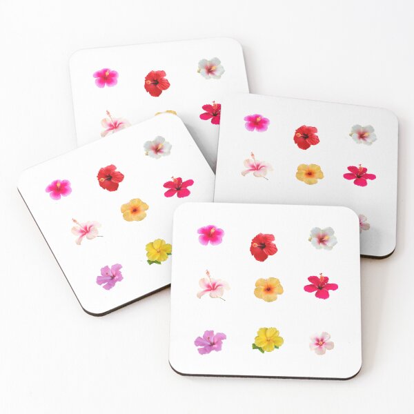 Artikelvorschau, Bunt blühende Hibiskusblüten entworfen und verkauft von silviaol.