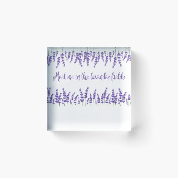 Item preview, Meet me in the lavender fields  designed and sold by LearnandLove.