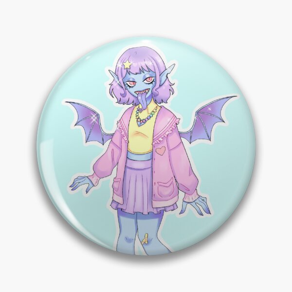 Item preview, pastel demon girl designed and sold by blueberry-bat.