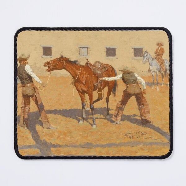 Item preview, His First Leson, 1903, by Frederic S. Remington designed and sold by TeeARTHY.