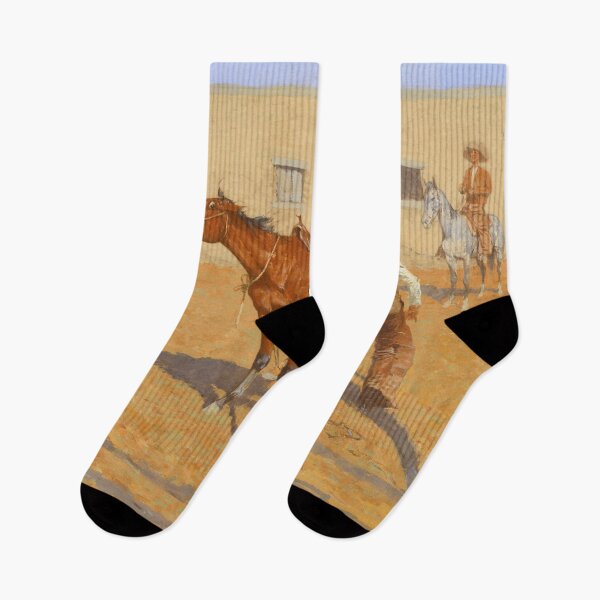 Item preview, His First Leson, 1903, by Frederic S. Remington designed and sold by TeeARTHY.