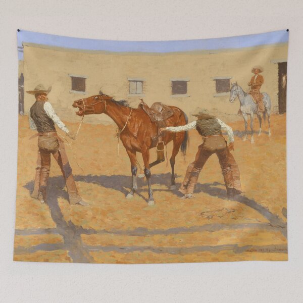 Item preview, His First Leson, 1903, by Frederic S. Remington designed and sold by TeeARTHY.