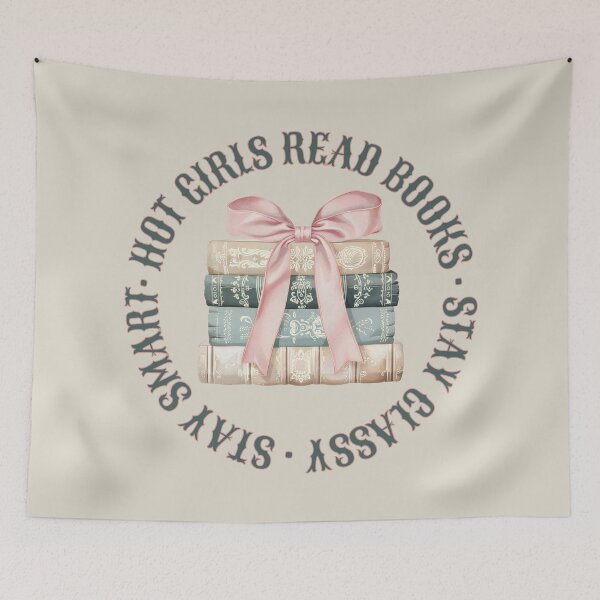 Item preview, Hot Girls Read Book Coquette Aesthetic  designed and sold by CozyLightsStore.