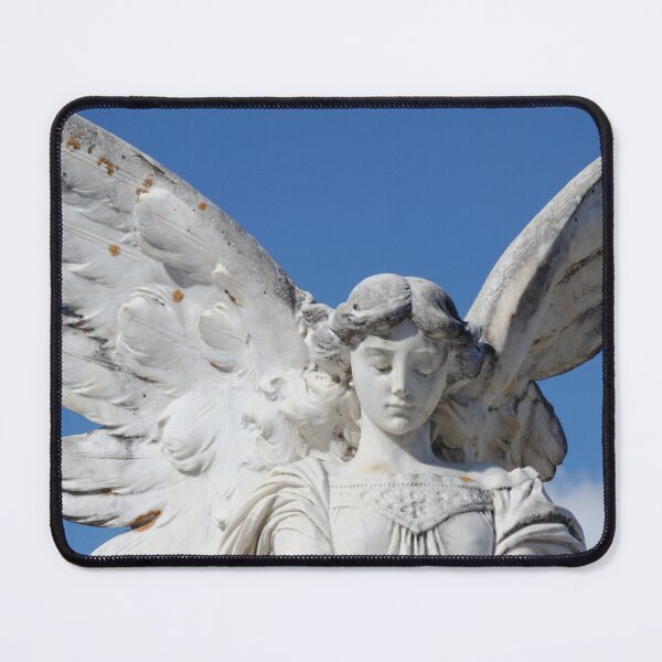 Item preview, stone angel and blue sky designed and sold by Shop-Oceania.