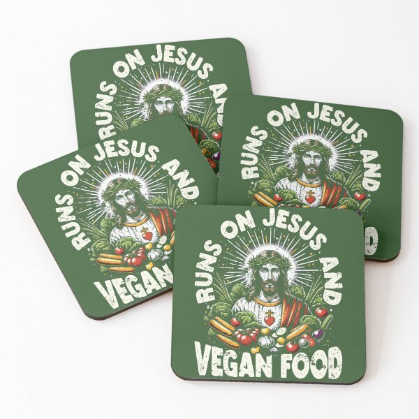 Item preview, Vegan Christian Jesus Animal Welfare Vegans designed and sold by Maljonic.