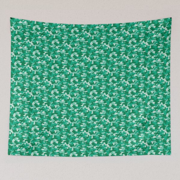 Item preview, Seamless Camouflage Turquoise #1 designed and sold by MadeInR.