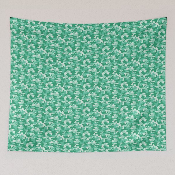 Item preview, Seamless Camouflage Turquoise #2 designed and sold by MadeInR.