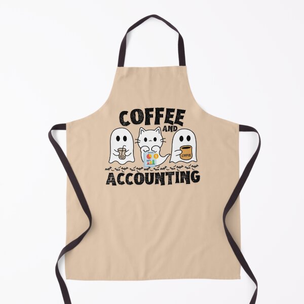 Item preview, Coffee Halloween Accounting Ghost Accountant designed and sold by SunfullyYours.
