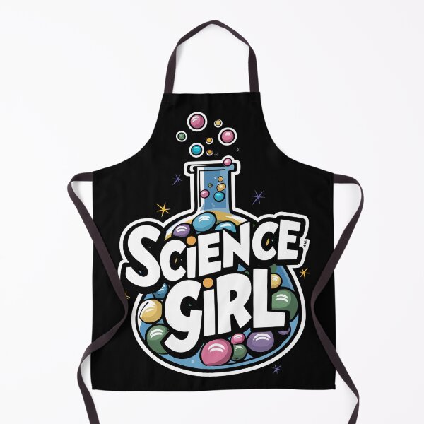 Item preview, Science Girl Beaker Bubbles designed and sold by Quirky Shirts.