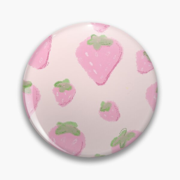 Item preview, Cute Pink Strawberry Print designed and sold by Kristka.