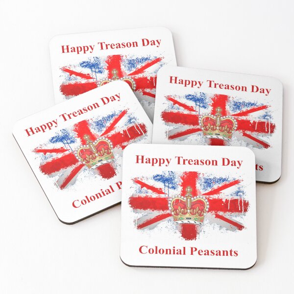 Item preview, Happy Treason Day - Colonial Peasants designed and sold by LaughingProf.