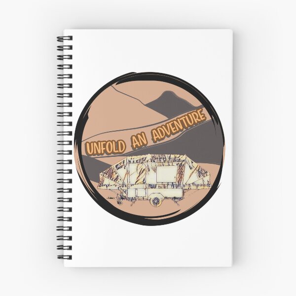 Item preview, Unfold An Adventure Brown Trailer Tent designed and sold by BeccaAelishe.