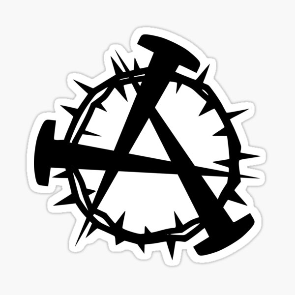 Artikel-Vorschau von Christliches anarchistisches Symbol, designt und verkauft von Kole's Designs.