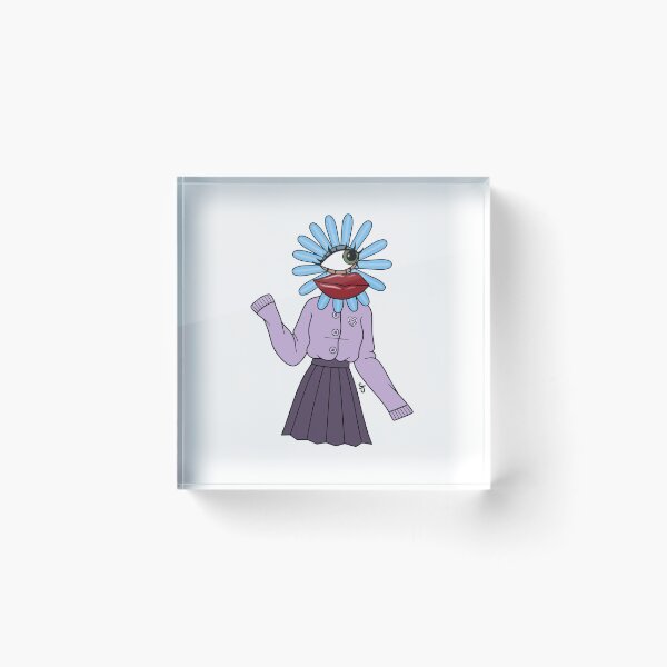 Artikelvorschau, Weirdcore-Blume entworfen und verkauft von Sara Joudrey.