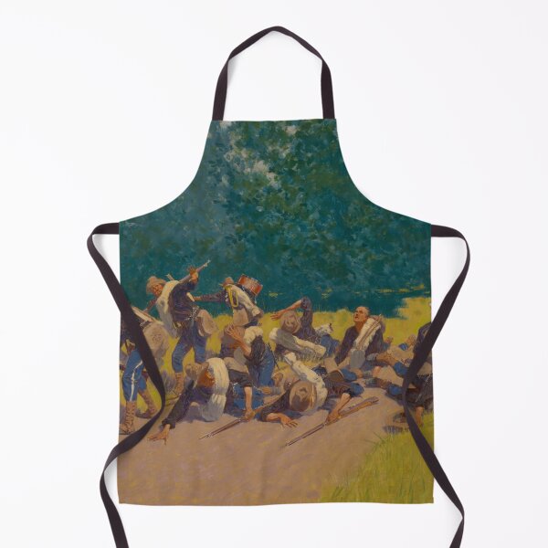 Item preview, The Scream of Shrapnel at San Juan Hill by Frederic Remington   designed and sold by TeeARTHY.