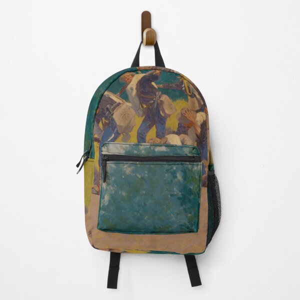 Item preview, The Scream of Shrapnel at San Juan Hill by Frederic Remington designed and sold by TeeARTHY.