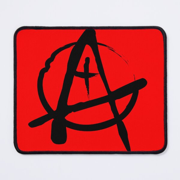 Item preview, Christian Anarchist A with Cross Symbol designed and sold by Kole's Designs.