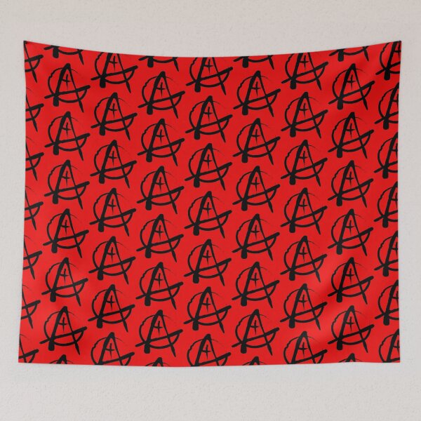 Item preview, Christian Anarchist A with Cross Symbol designed and sold by Kole's Designs.