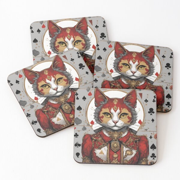 Item preview, Elegant Feline Sorcerer - Artistic Cat in Suit with Magical Aura designed and sold by MiszungART.